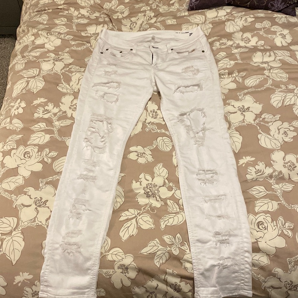 Rag & Bone Dre low-rise slim boyfriend jeans